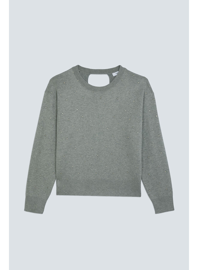 PULL PAYETI GRIS CHINÉ