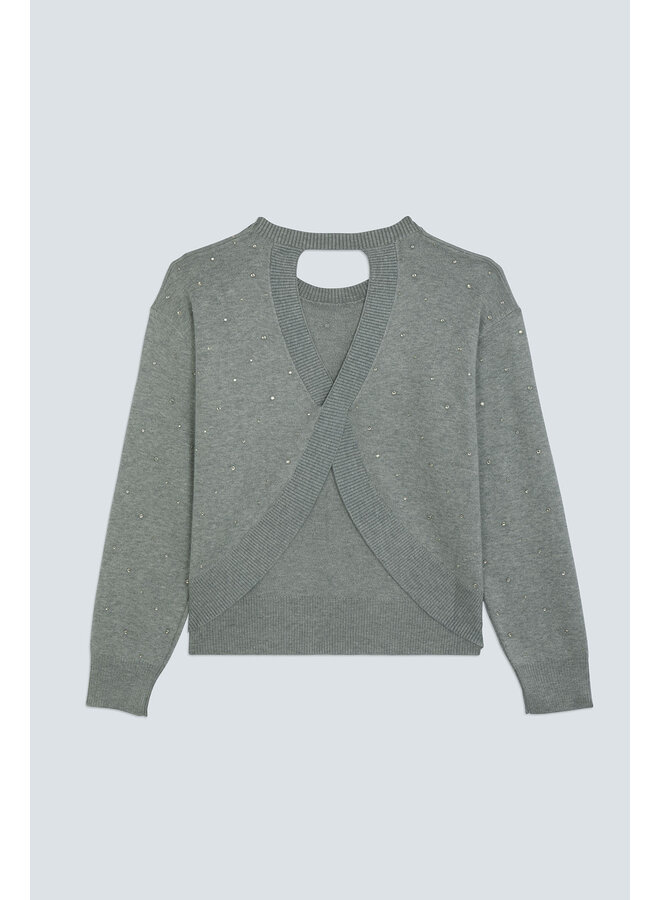 PULL PAYETI GRIS CHINÉ
