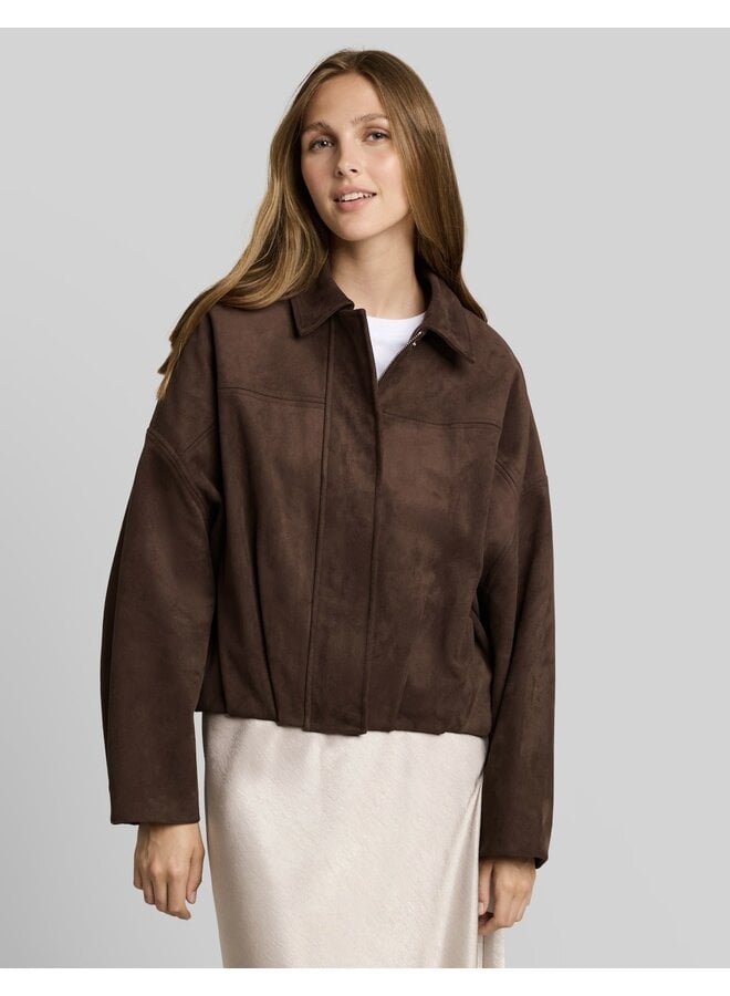 JACKET SUEDE BALLON