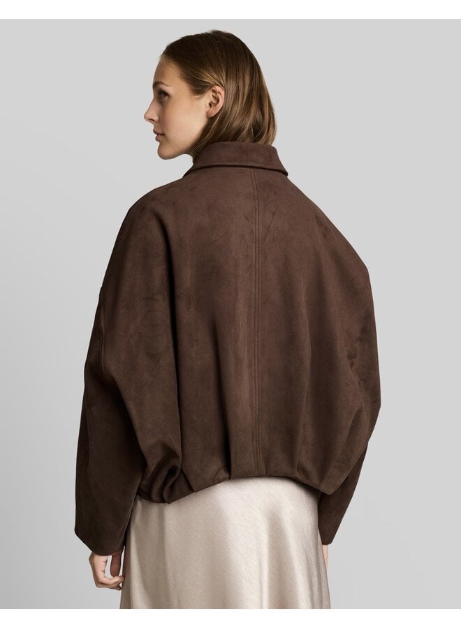 JACKET SUEDE BALLON
