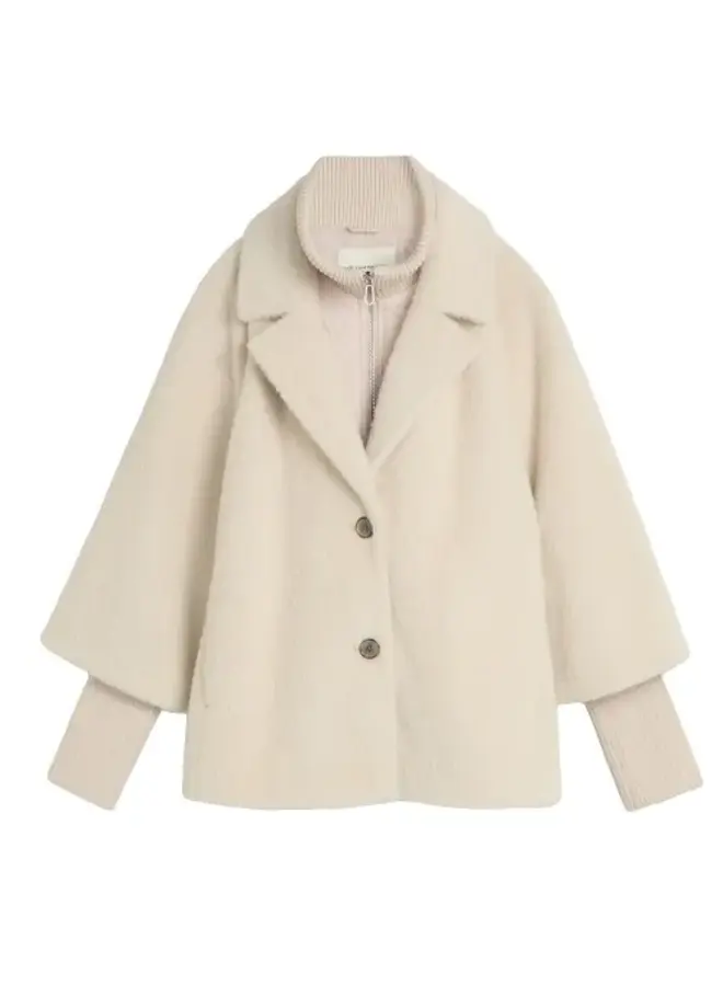 MANTEAU CAPE BEIGE
