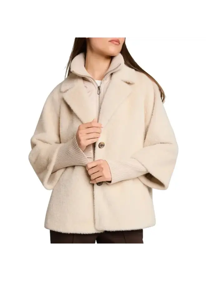 MANTEAU CAPE BEIGE