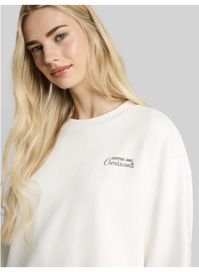 SWEAT "COFFEE AND CROISSANTS"