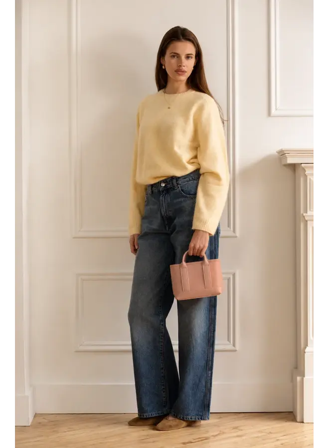 MINI SAC CABAS ROSE