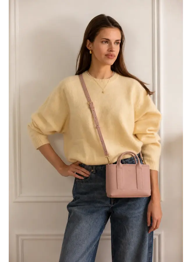 MINI SAC CABAS ROSE