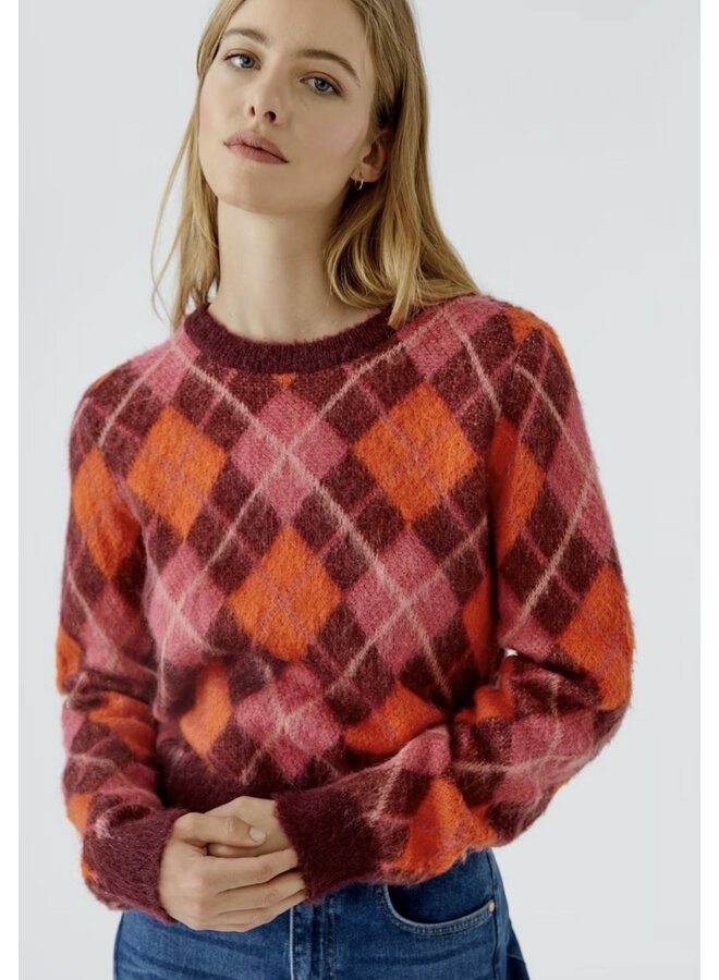 PULL 99849 LOSANGES PORTO/ROSE
