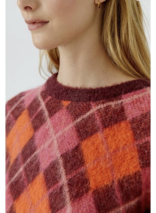 PULL 99849 LOSANGES PORTO/ROSE
