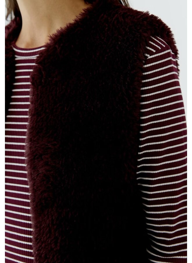 VESTE 98077 RAISIN