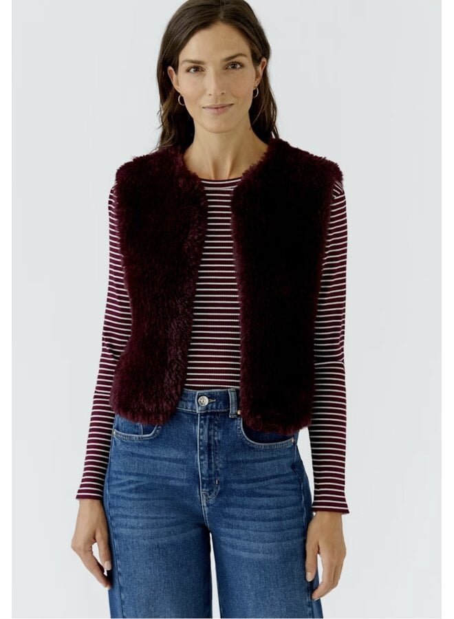 VESTE 98077 RAISIN