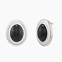 BOUCLES D'OREILLES VELOURS SILVER