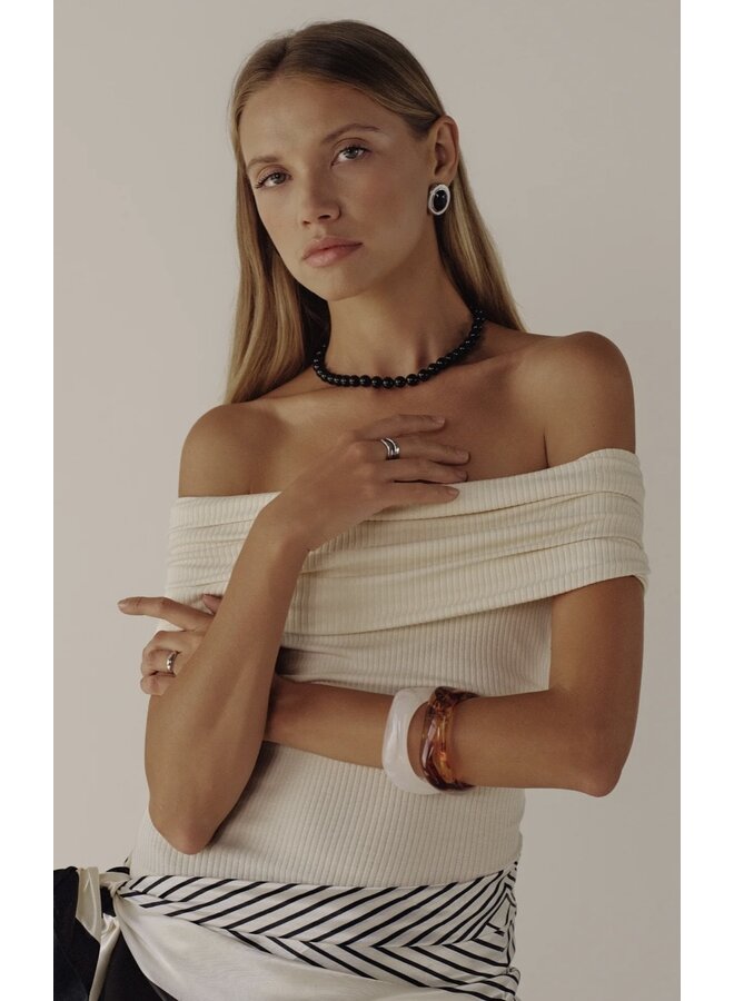 BOUCLES D'OREILLES VELOURS SILVER