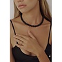 COLLIER POÈME ONYX NOIR