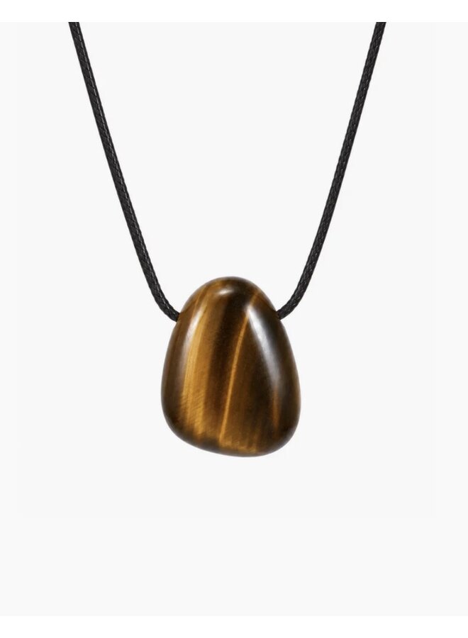 COLLIER FAWN TIGER'S EYE