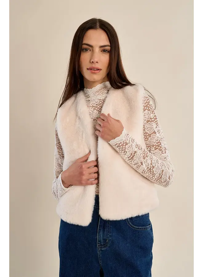 VESTE P1716 ÉCRU