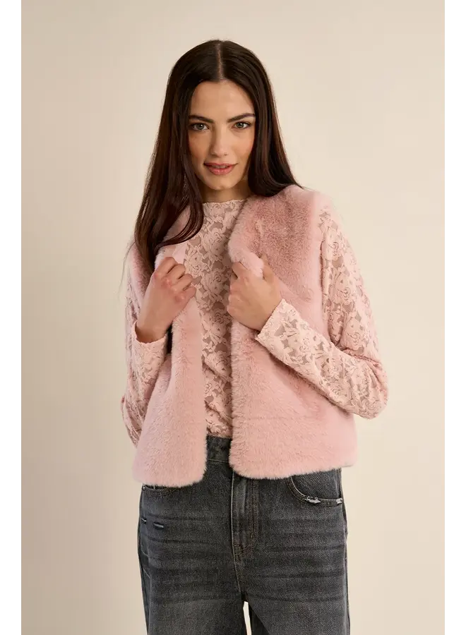 VESTE P1716 ROSE