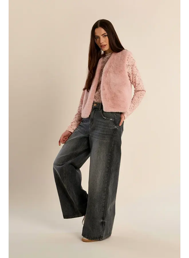 VESTE P1716 ROSE