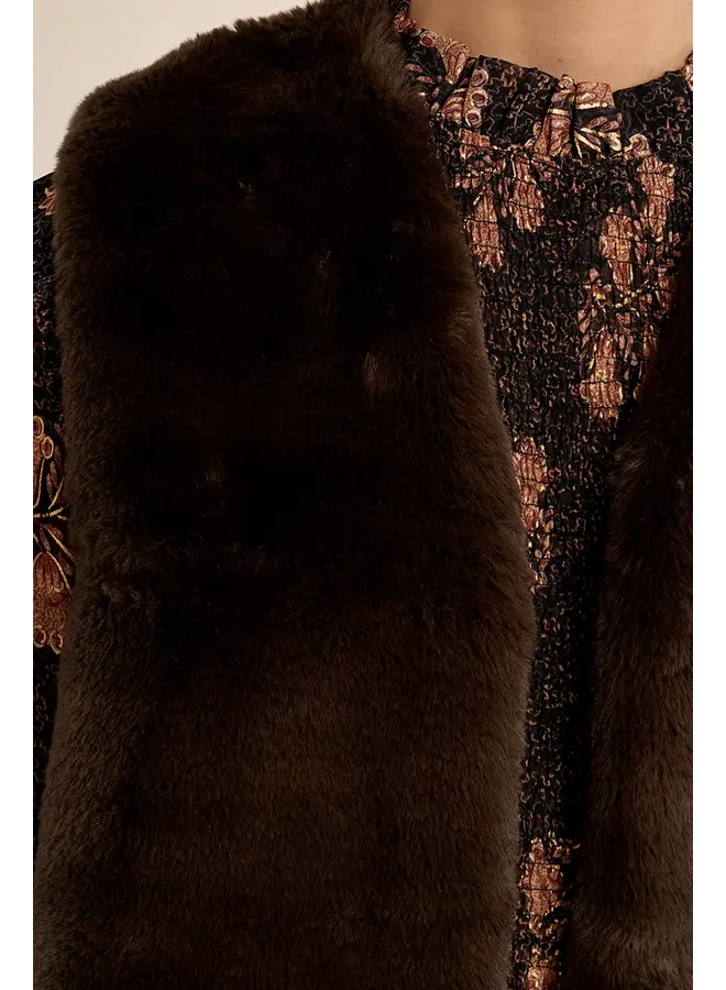 VESTE P1716 CHOCOLAT