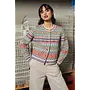 CARDIGAN ELF2035 ÉCRU/MULTI