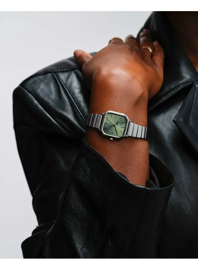 MONTRE ESTHER SILVER/GREEN