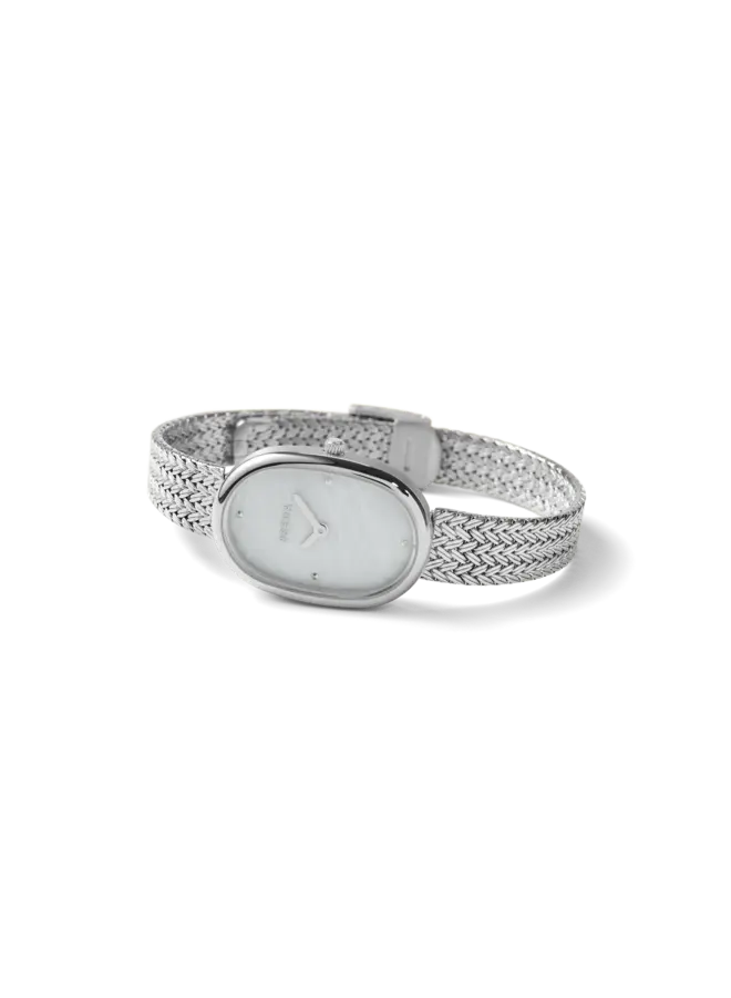 MONTRE JANE SILVER/PEARL