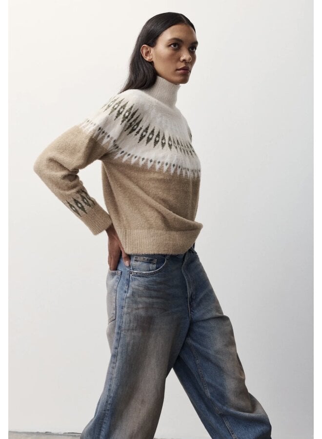 PULL MARGOT CRÈME/BEIGE