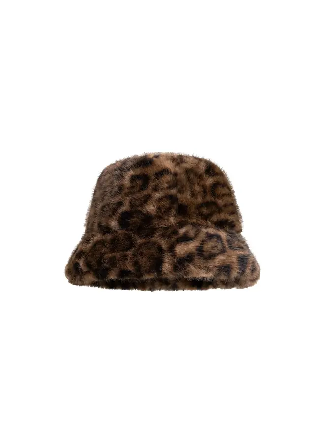 CHAPEAU FOURRURE LÉOPARD