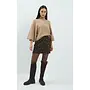 PULL MANCHES LARGES BEIGE