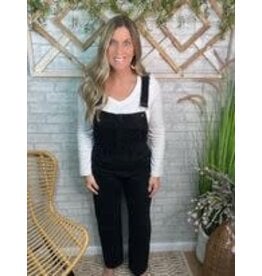 Black Denim Overall