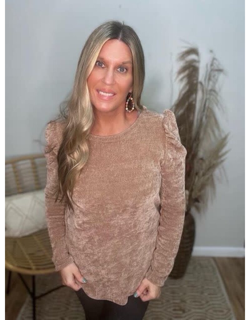 Chenille Lush Top