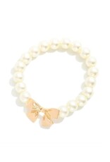 Sweet Pearl Bow Bracelet