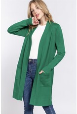 Kelly Green Cardigan