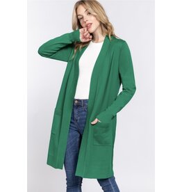Kelly Green Cardigan