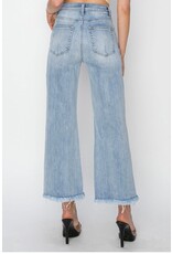 High Rise Crop Wide Leg