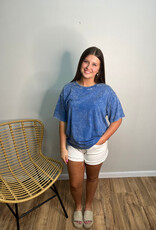Washed Up Blues Top