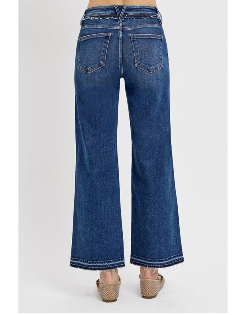 High Rise Wide Leg Crop