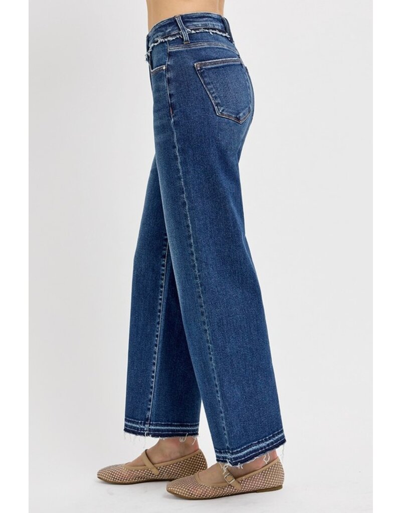 High Rise Wide Leg Crop