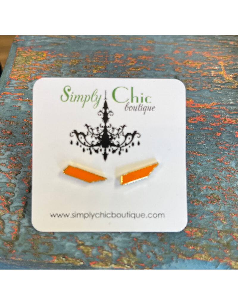Tennessee Map Earring