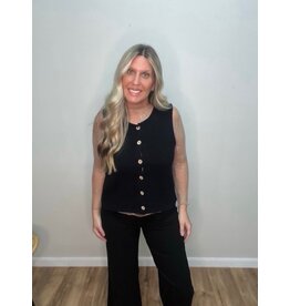 Midnight Vest Top
