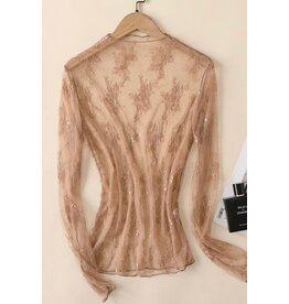 Lace Sheer Top