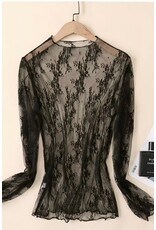Lace Sheer Top