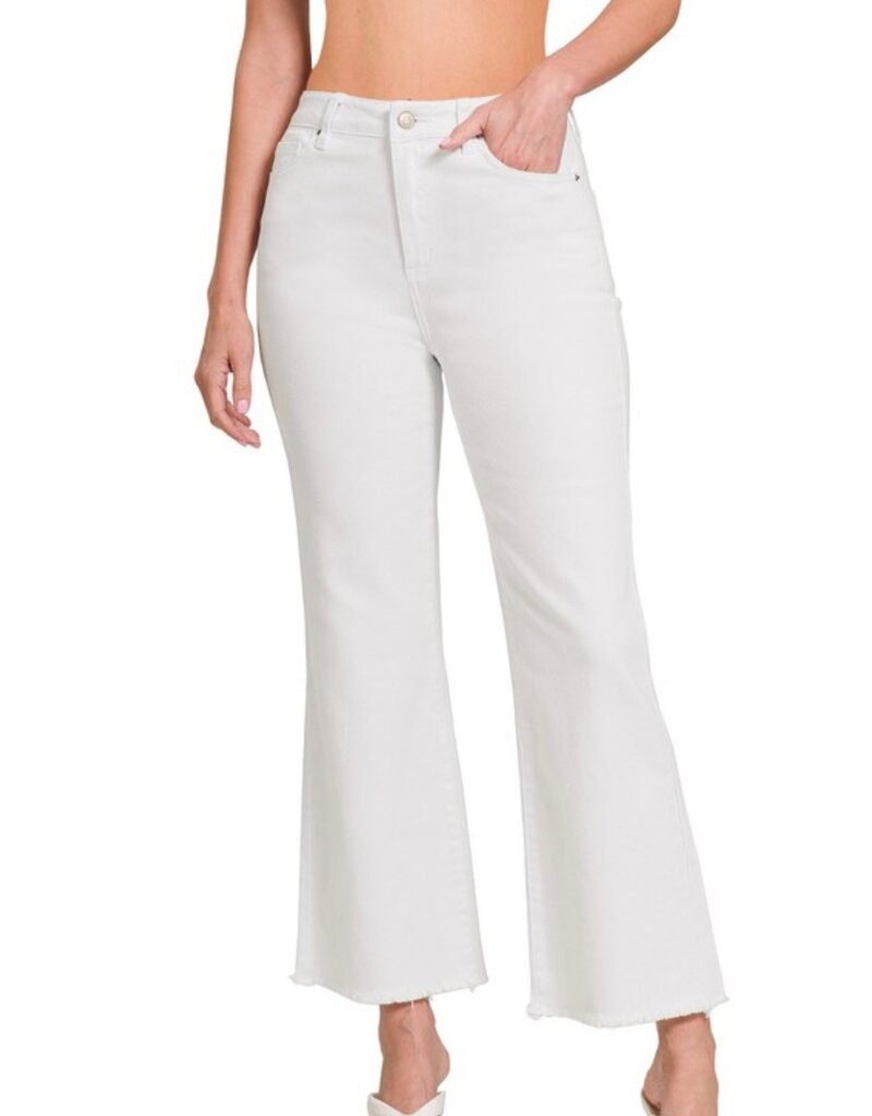 Sutton Wide Leg Crop Jean