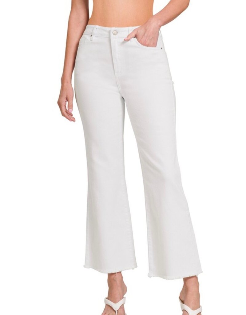 Sutton Wide Leg Crop Jean