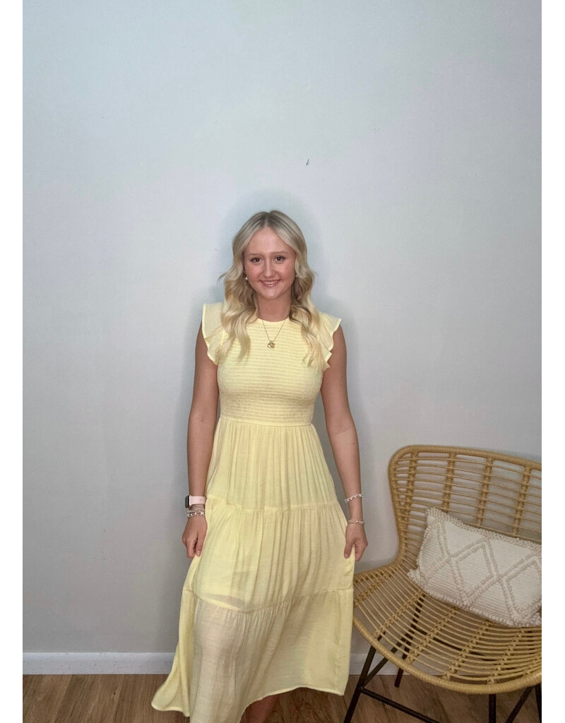 Madison Yellow Dress