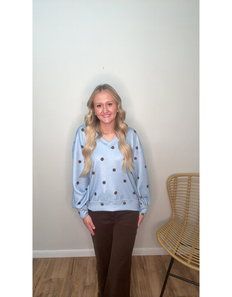Blue Memories Top