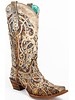 CORRAL STAINED GLASS INLAY BOOTS