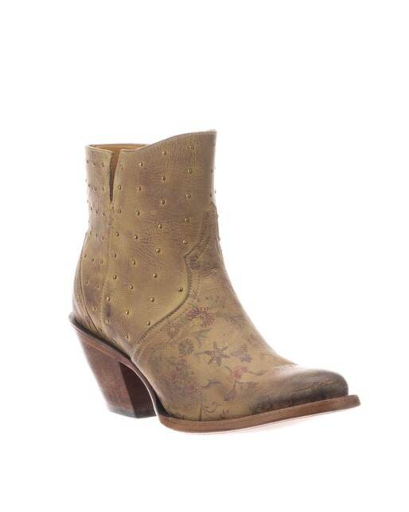 LUCCHESE LUCCHESE HARLEY FLORAL BOOTIE