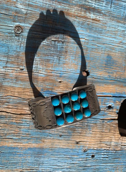 TURQUOISE AND THUNDERBIRD  CUFF