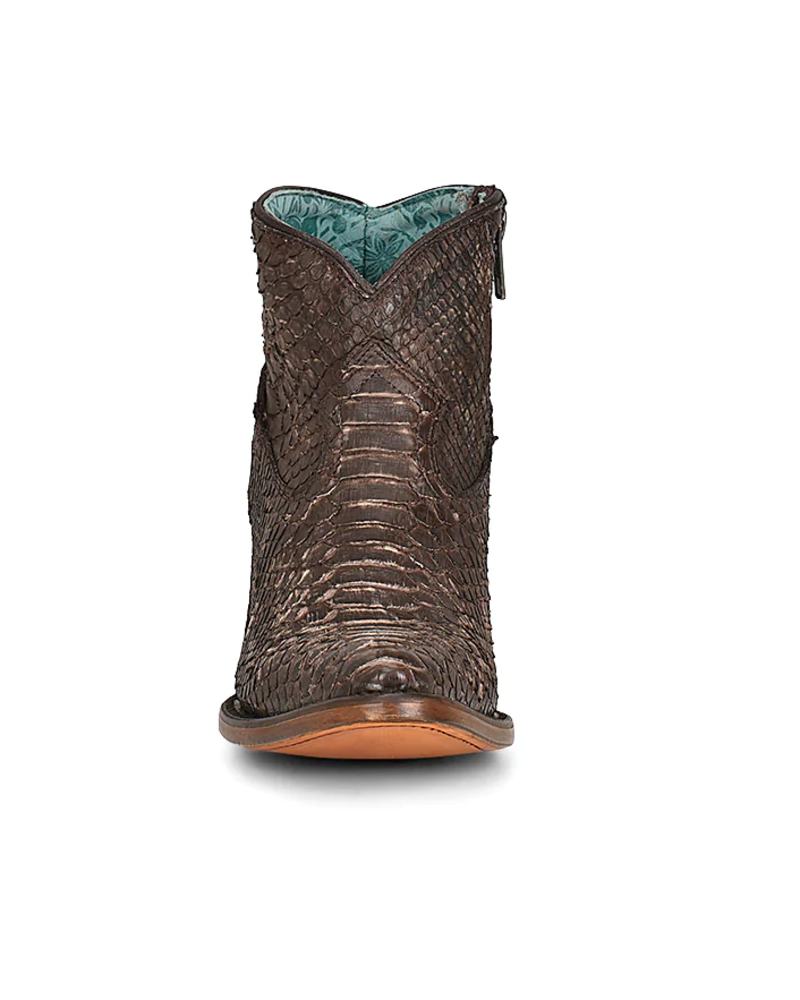 CORRAL PYTHON J TOE ANKLE BOOTIE