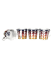 PENDLETON PENDLETON HARDING TAPERED MUG SET OF 4