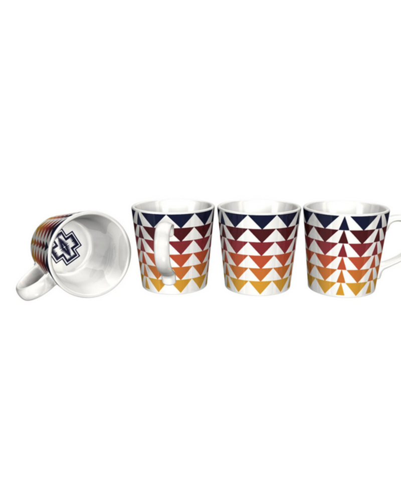 PENDLETON PENDLETON HARDING TAPERED MUG SET OF 4